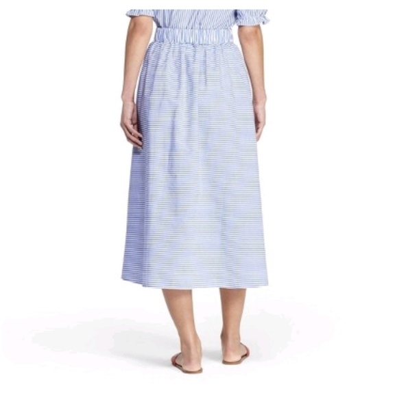 Vineyard Vines for Target Striped Midi Skirt - Picture 2 of 3